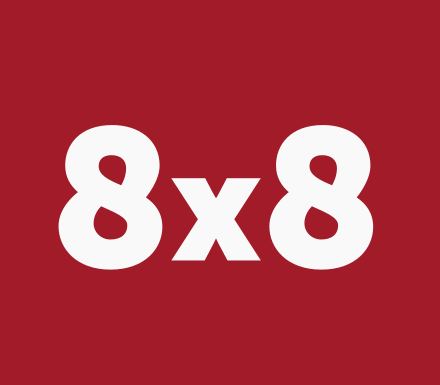 8×8