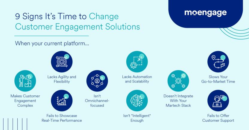 9 Signs for Changing Customer Engagement Solutions