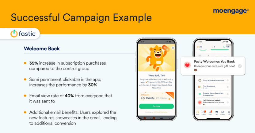 Successful campaign example